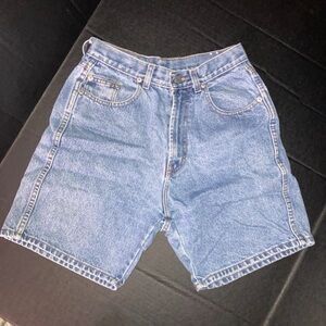 Jordache Women's High Waist Blue Denim Shorts